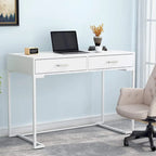 Bureau informatique avec tiroirs, bureau d'écriture