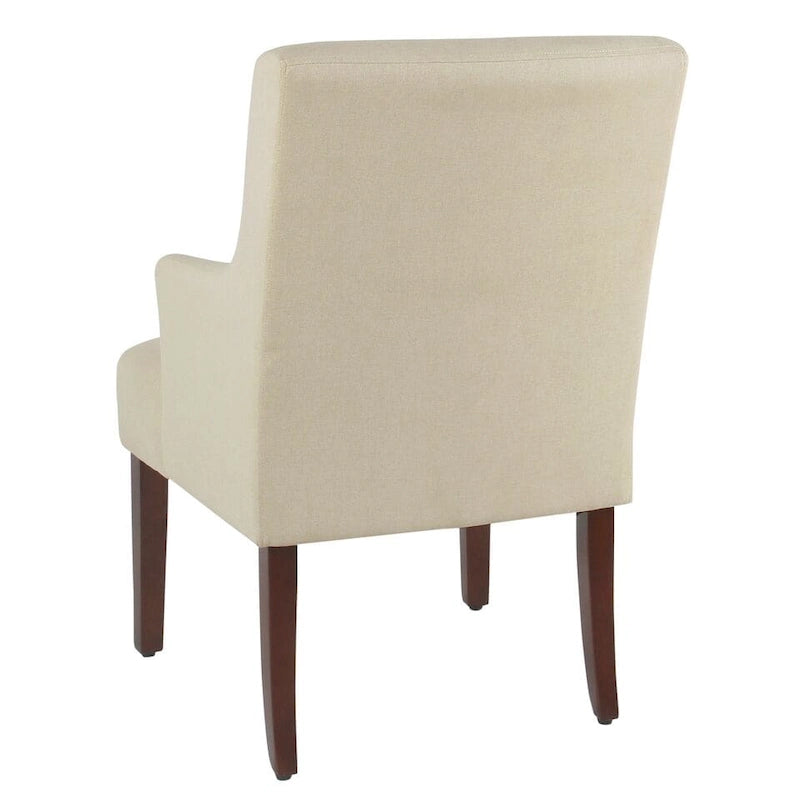 Fauteuil Meredith Anywhere – Tissu crème anti-taches