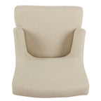 Fauteuil Meredith Anywhere – Tissu crème anti-taches