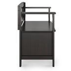 Banc de rangement transitionnel Halifax en BOIS MASSIF, largeur 36 pouces, pour petite entrée - 17P x 36L x 27,8H