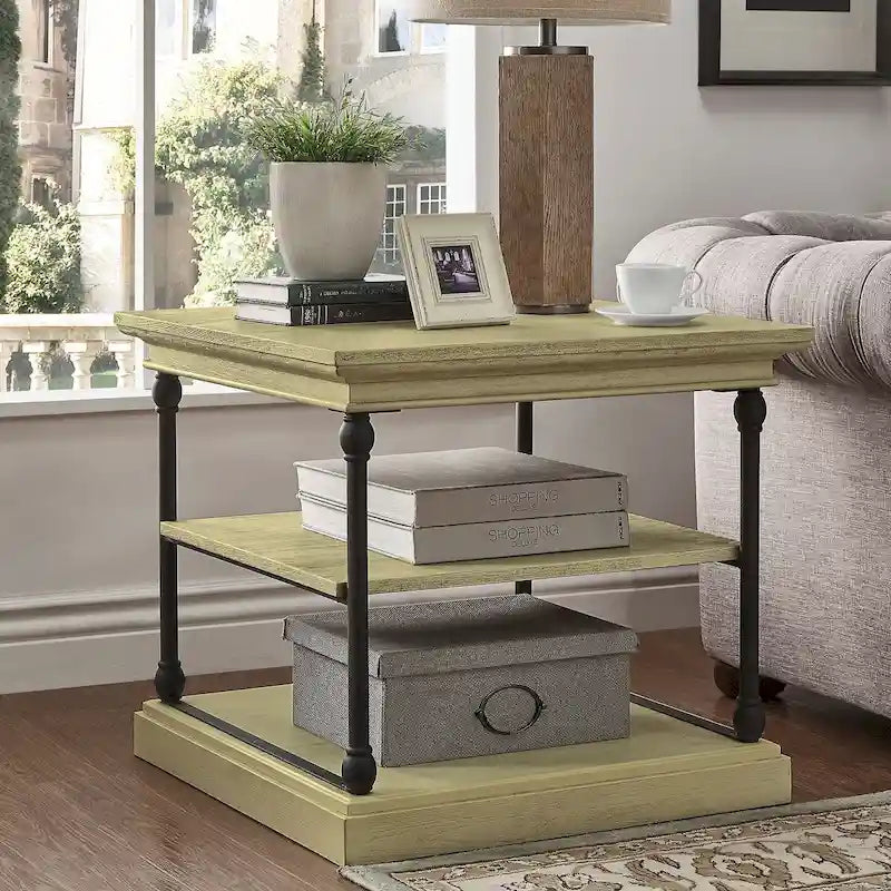 Table d'appoint de rangement accent Barnstone Cornice