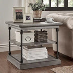 Table d'appoint de rangement accent Barnstone Cornice