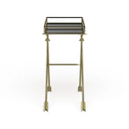 Table d'appoint Jalabert Arrow en métal - 21x14x26
