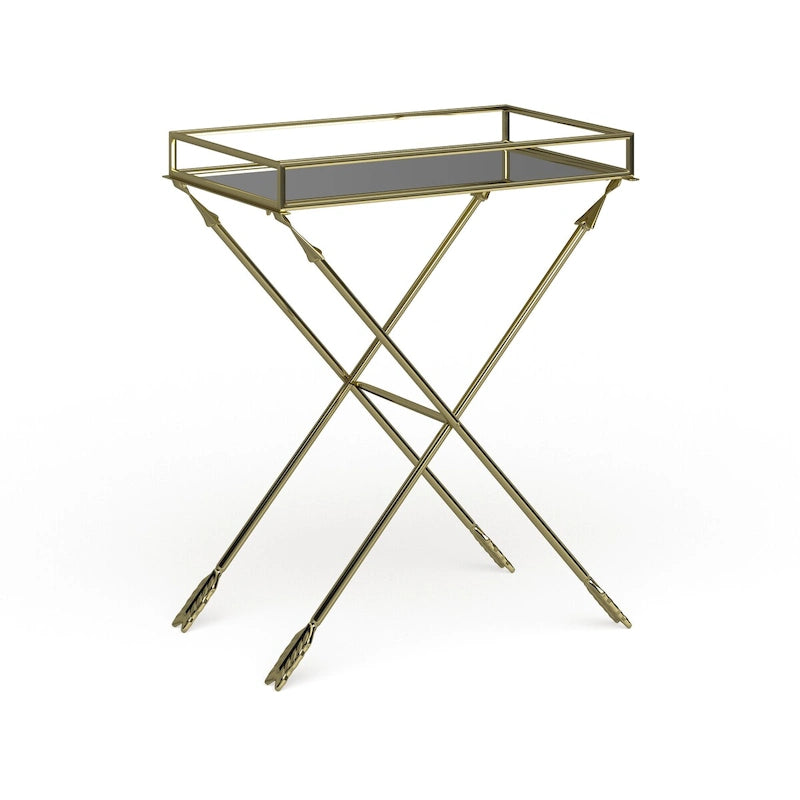 Table d'appoint Jalabert Arrow en métal - 21x14x26