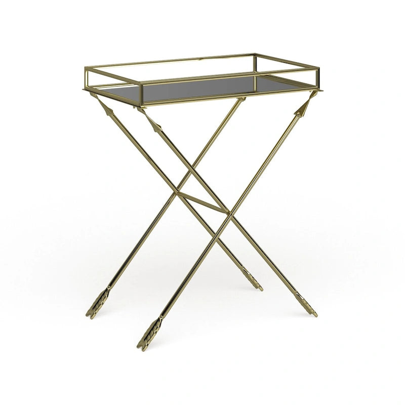 Table d'appoint Jalabert Arrow en métal - 21x14x26