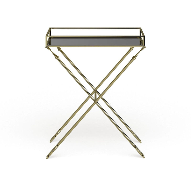 Table d'appoint Jalabert Arrow en métal - 21x14x26
