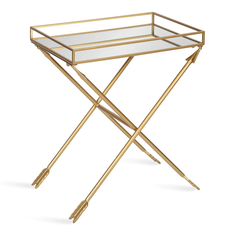 Table d'appoint Jalabert Arrow en métal - 21x14x26