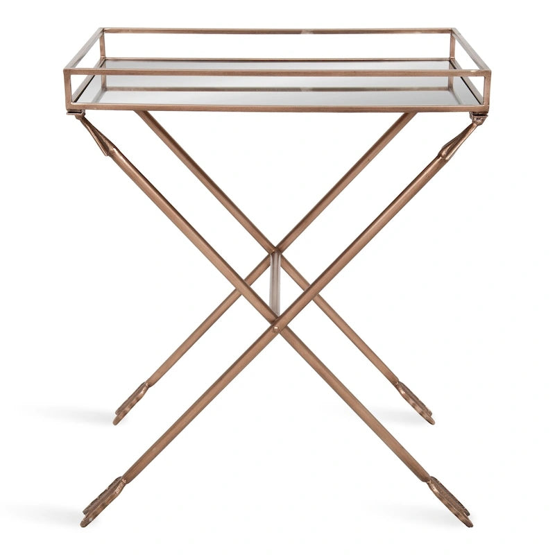 Table d'appoint Jalabert Arrow en métal - 21x14x26