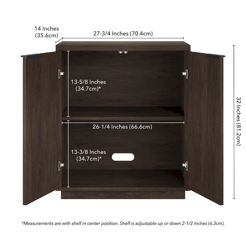 Meuble d'appoint rectangulaire Mansfield 28 po de large - 27,75 po de large