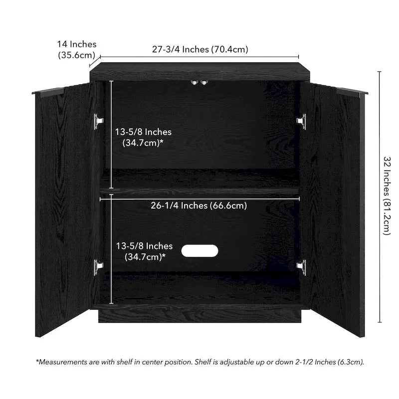 Meuble d'appoint rectangulaire Mansfield 28 po de large - 27,75 po de large