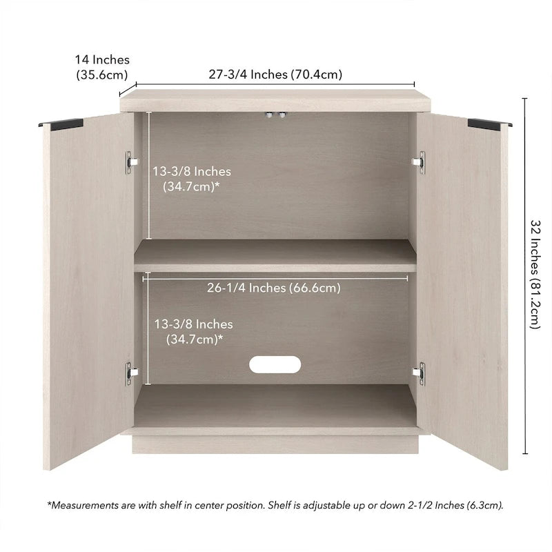 Meuble d'appoint rectangulaire Mansfield 28 po de large - 27,75 po de large