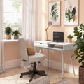 Bureau d'ordinateur Nora 40W avec rangement
