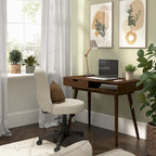 Bureau d'ordinateur Nora 40W avec rangement