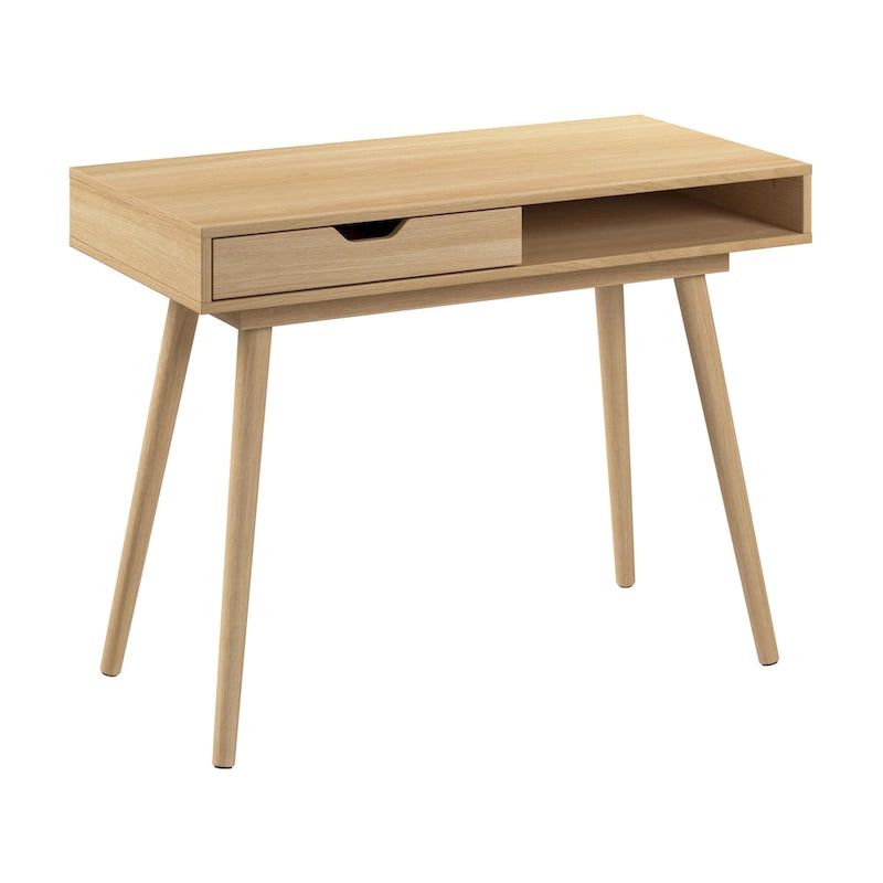 Bureau d'ordinateur Nora 40W avec rangement