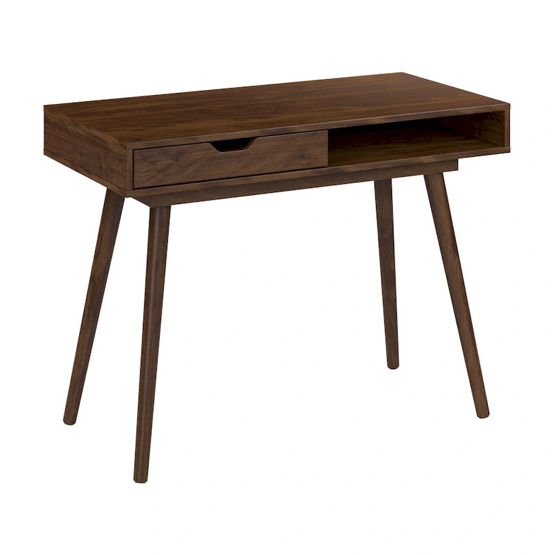 Bureau d'ordinateur Nora 40W avec rangement