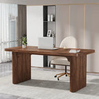 Bureau d'ordinateur 63 pour bureau à domicile, table d'écriture rectangulaire simple pour bureau d'étude ou chambre à coucher