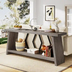 Table console d'appoint de canapé en bois de 180 cm pour entrée