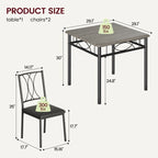 Ensemble table à manger