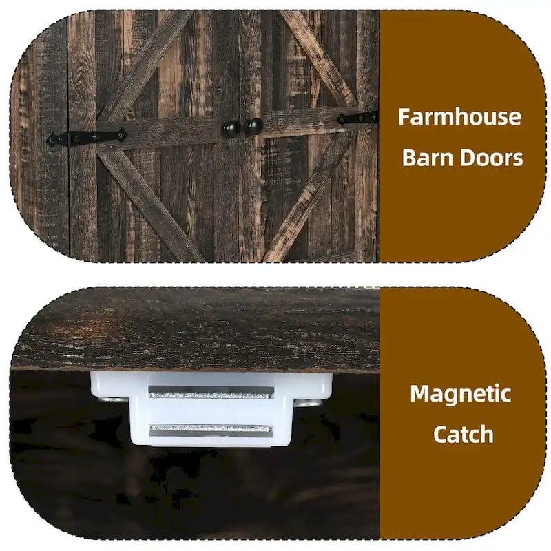 64 Armoire de cuisine haute avec 2 tiroirs et portes